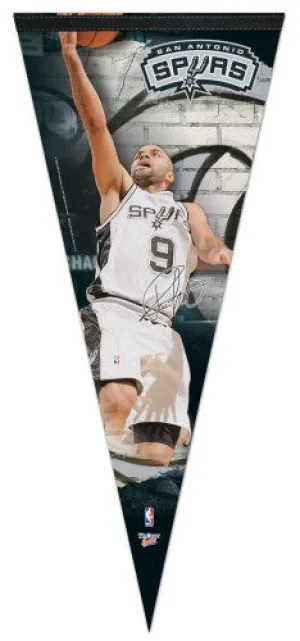 Tony Parker San Antonio Spurs EXTRA-LARGE Premium Felt Pennant - Wincraft