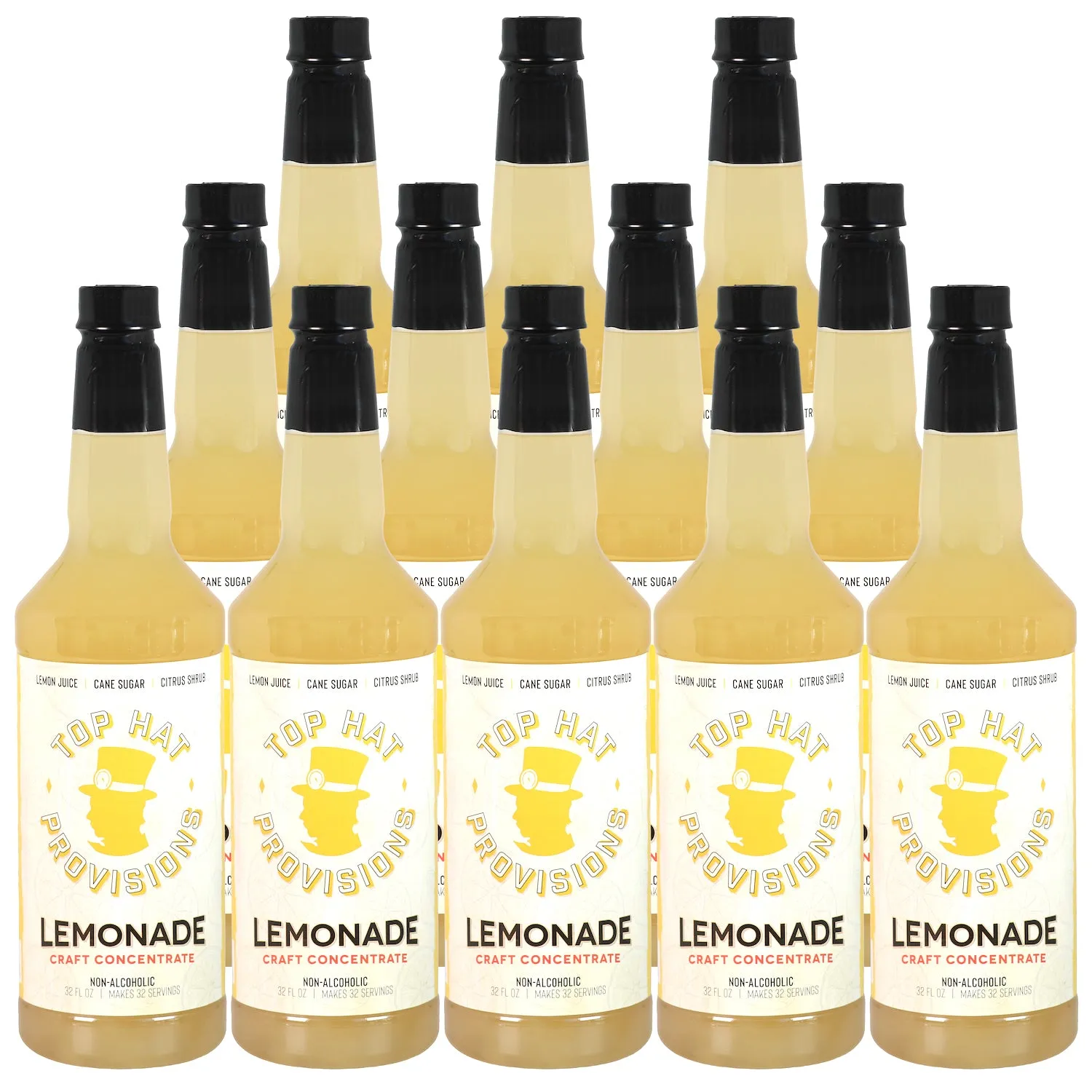 Top Hat Lemonade Mix & Craft Sour Batching Concentrate - 12x32oz case