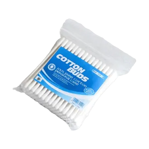 TOP TIP COTTON BUDS 100PCS POUCH T100ZB