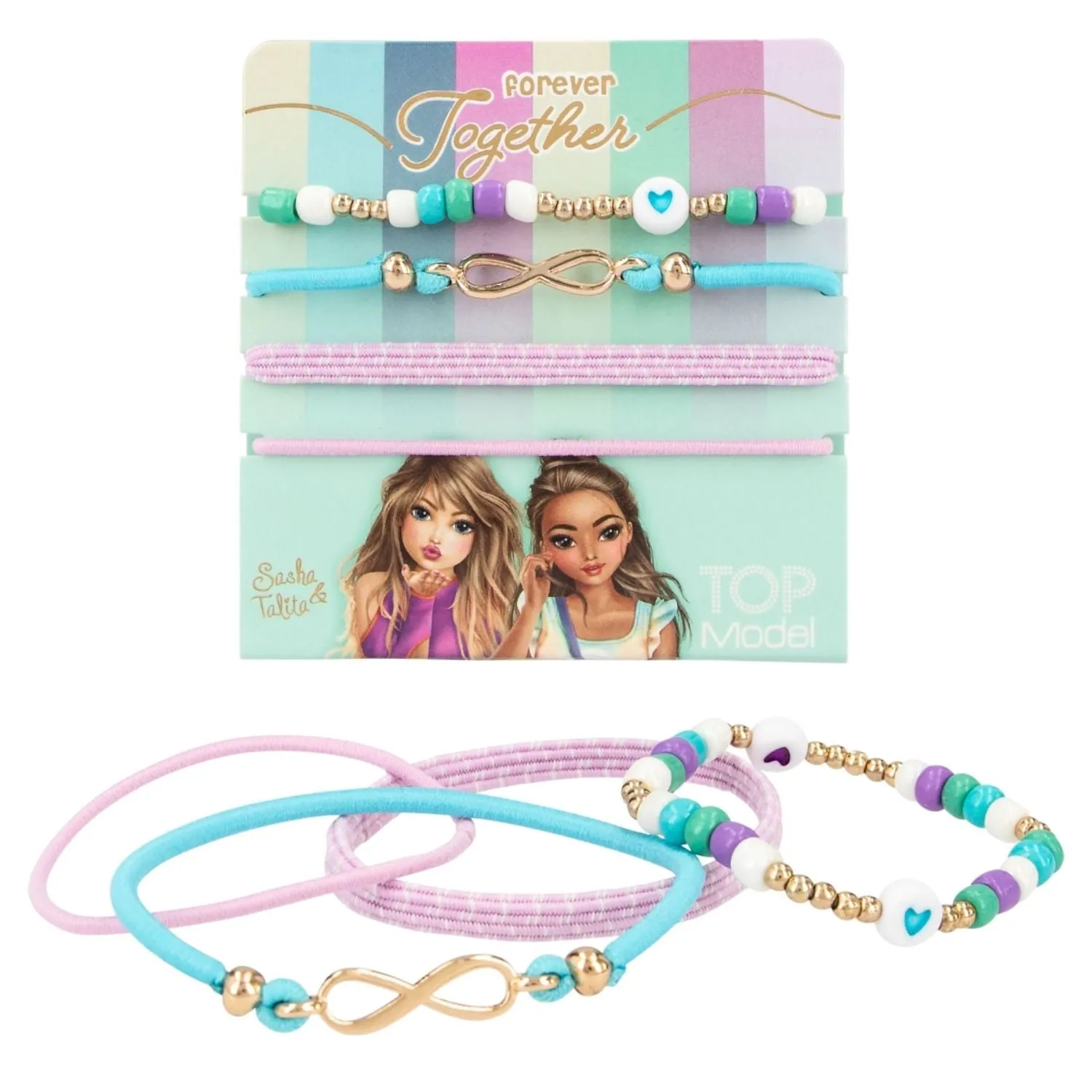 TOPModel Hairband And Bracelet Set