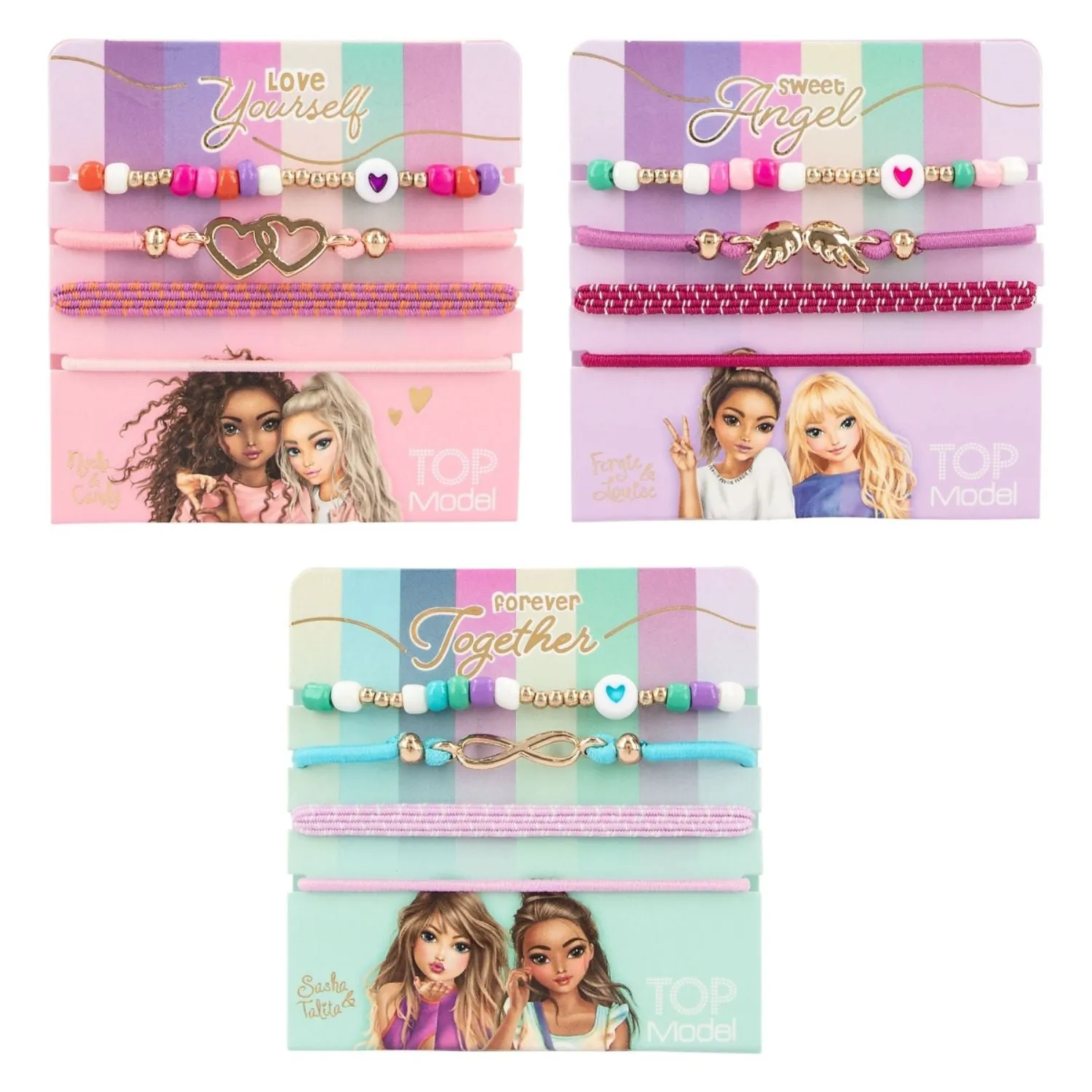 TOPModel Hairband And Bracelet Set