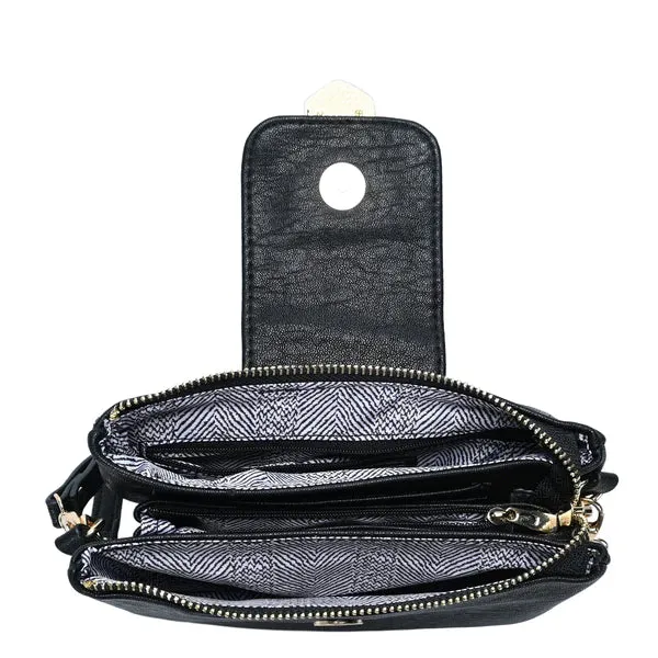 Tori 3-Compartment Crossbody Bag *Multiple Colors*