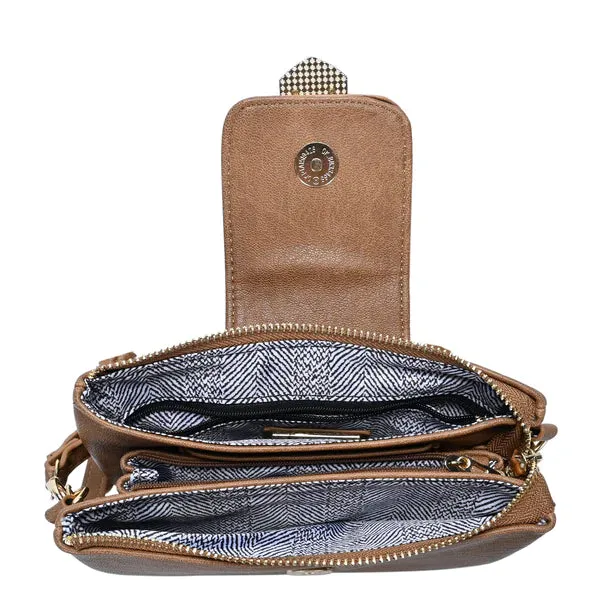 Tori 3-Compartment Crossbody Bag *Multiple Colors*