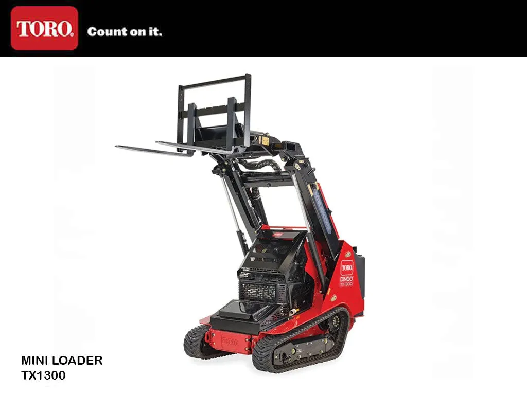 TORO DINGO TX1300 mini loader