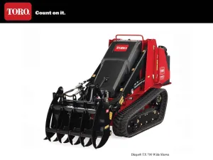 TORO DINGO TX700 track mini loader