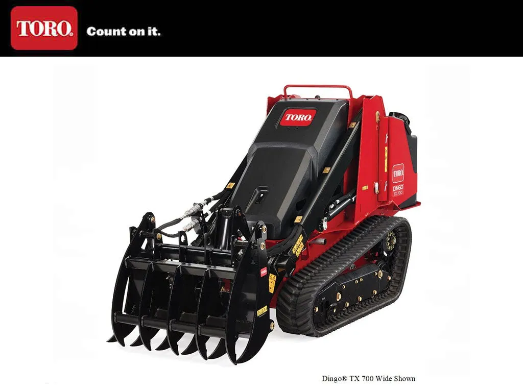 TORO DINGO TX700 track mini loader