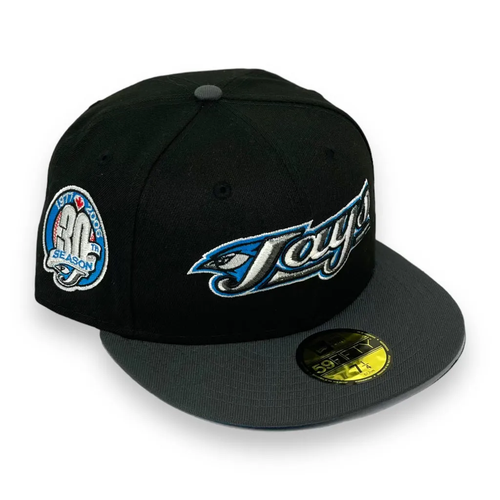 TORONTO  BLUE JAYS (2-TONE) "30TH SEASON" NEW ERA 59FIFTY FITTED (C-BLUE UNDER VISOR)