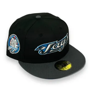 TORONTO  BLUE JAYS (2-TONE) "30TH SEASON" NEW ERA 59FIFTY FITTED (C-BLUE UNDER VISOR)