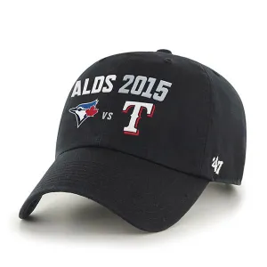 Toronto Blue Jays Texas Rangers 47 Brand 2015 Postseason ALDS Adjust Hat Cap