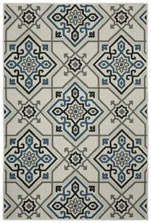 Torrey 004Y1 Beige/Blue Rug