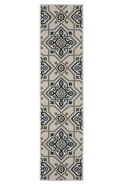 Torrey 004Y1 Beige/Blue Rug