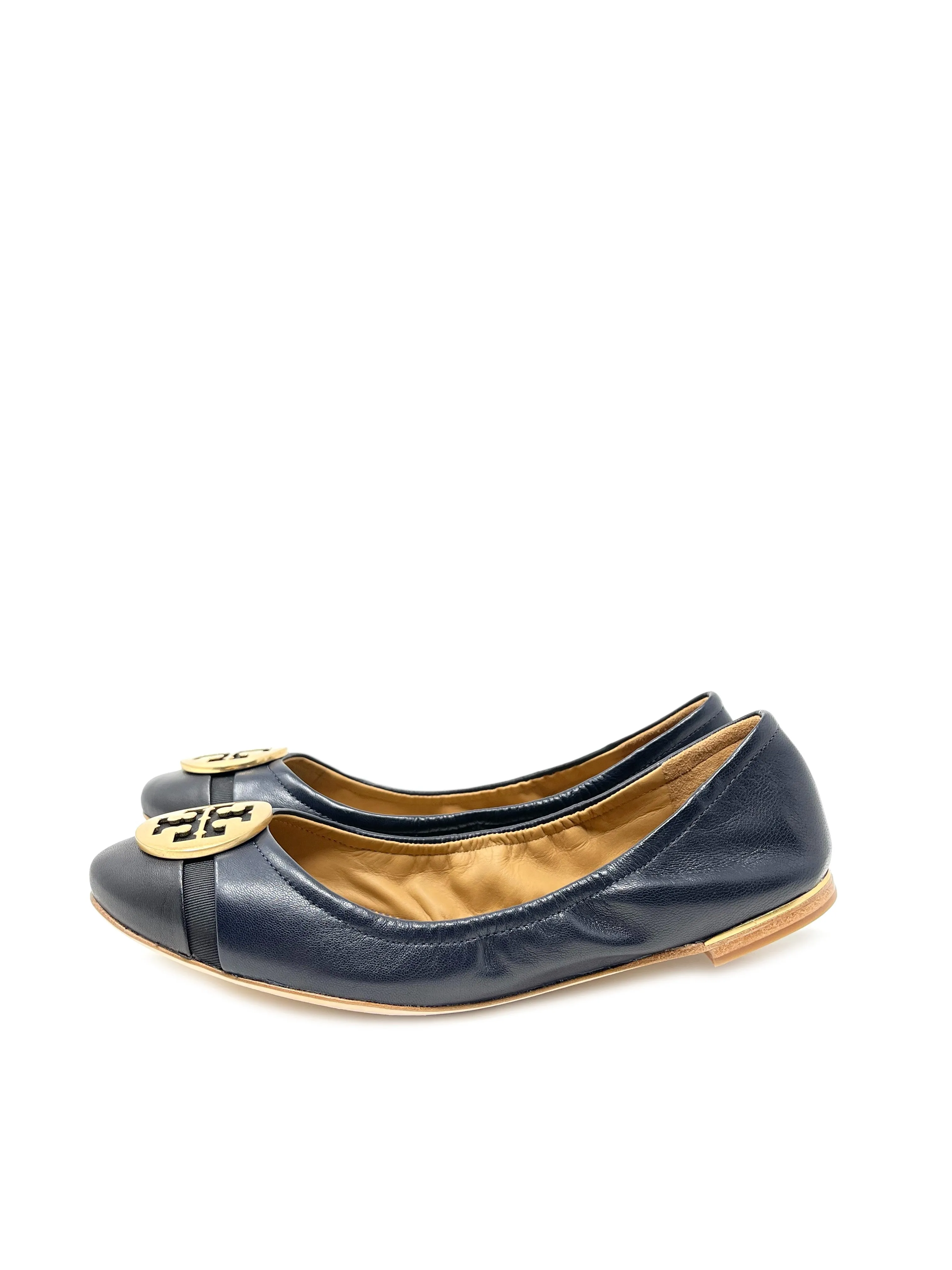 Tory Burch Minnie Cap-Toe Ballet