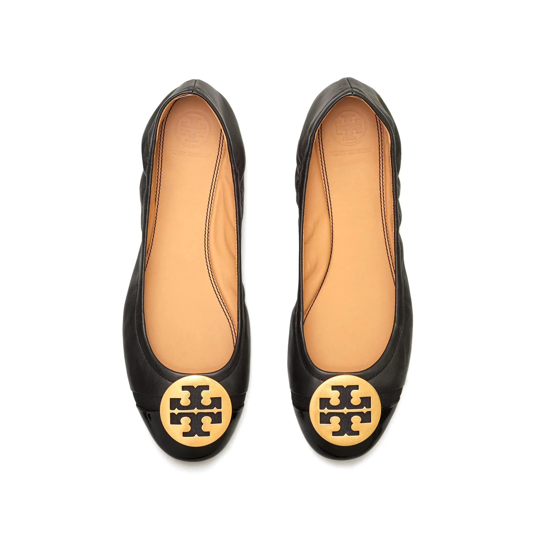 Tory Burch Minnie Cap-Toe Ballet