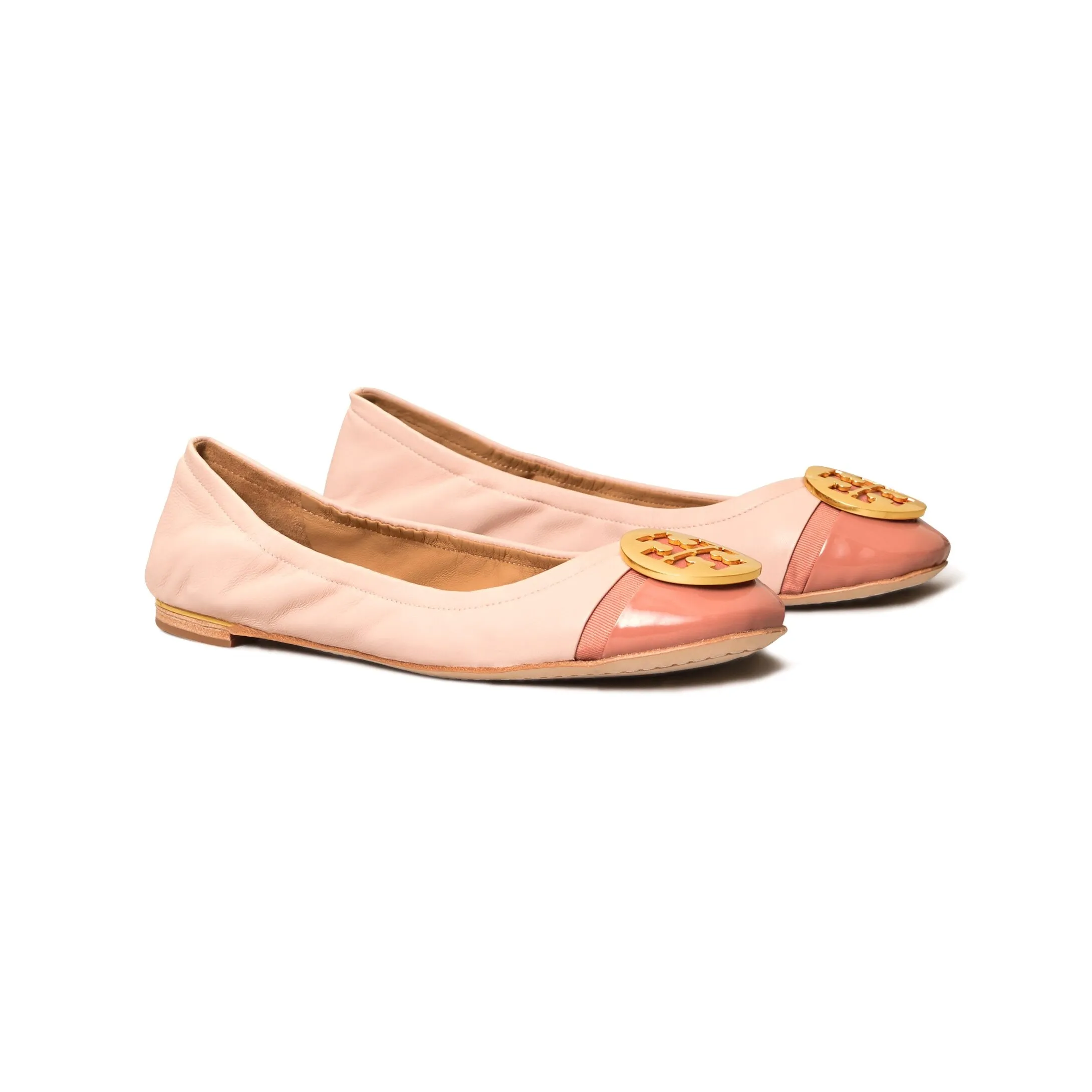 Tory Burch Minnie Cap-Toe Ballet