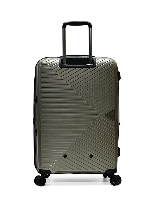 Tosca - Space X 25in Medium dual opening Suitcase - Champagne