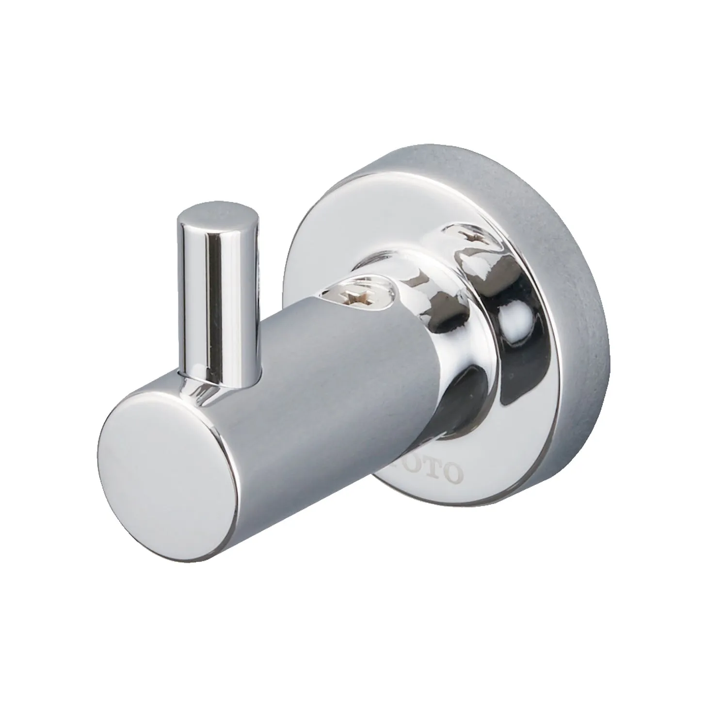 TOTO YRH406U#CP Left Series Round Robe Hook, Polished Chrome