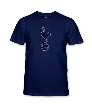 Tottenham Hotspur Youth Full Color Cotton T-Shirt - Navy