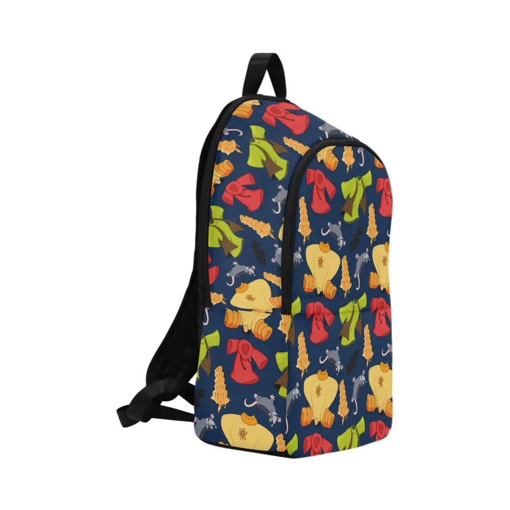 Tower Of Cheeza Fabric Backpack