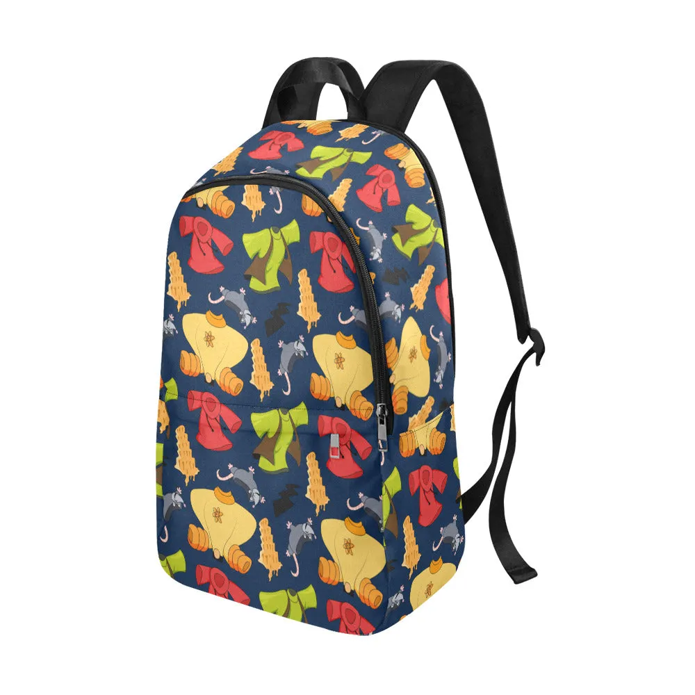 Tower Of Cheeza Fabric Backpack