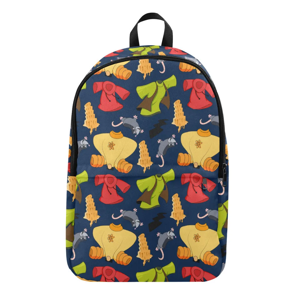 Tower Of Cheeza Fabric Backpack