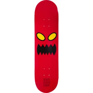 Toy Machine Monster Face 8.0" Red Skateboard Deck