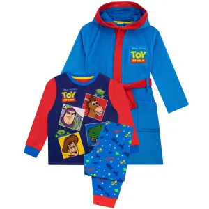 Toy Story Pyjamas and Dressing Gown Set