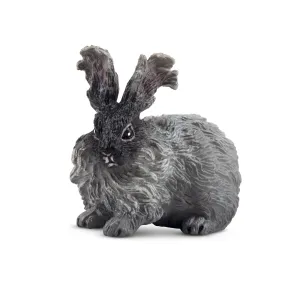 Toymany Angora Rabbit Figurine Toy