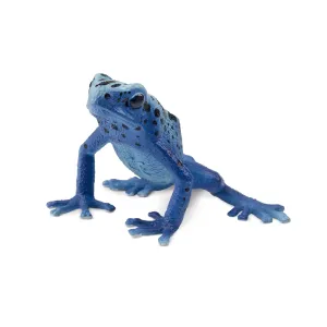 Toymany Blue Poison-Dart Frog Figurine Toy