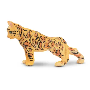 Toymany Mini Prowling Spotted Leopard Cat Figurine Toy