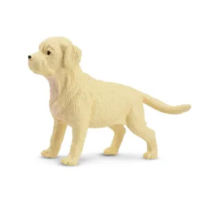 Toymany Mini Standing White Boxer Puppy Figurine Toy