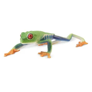 Toymany Red-eyed Tree Frog Figurine Toy