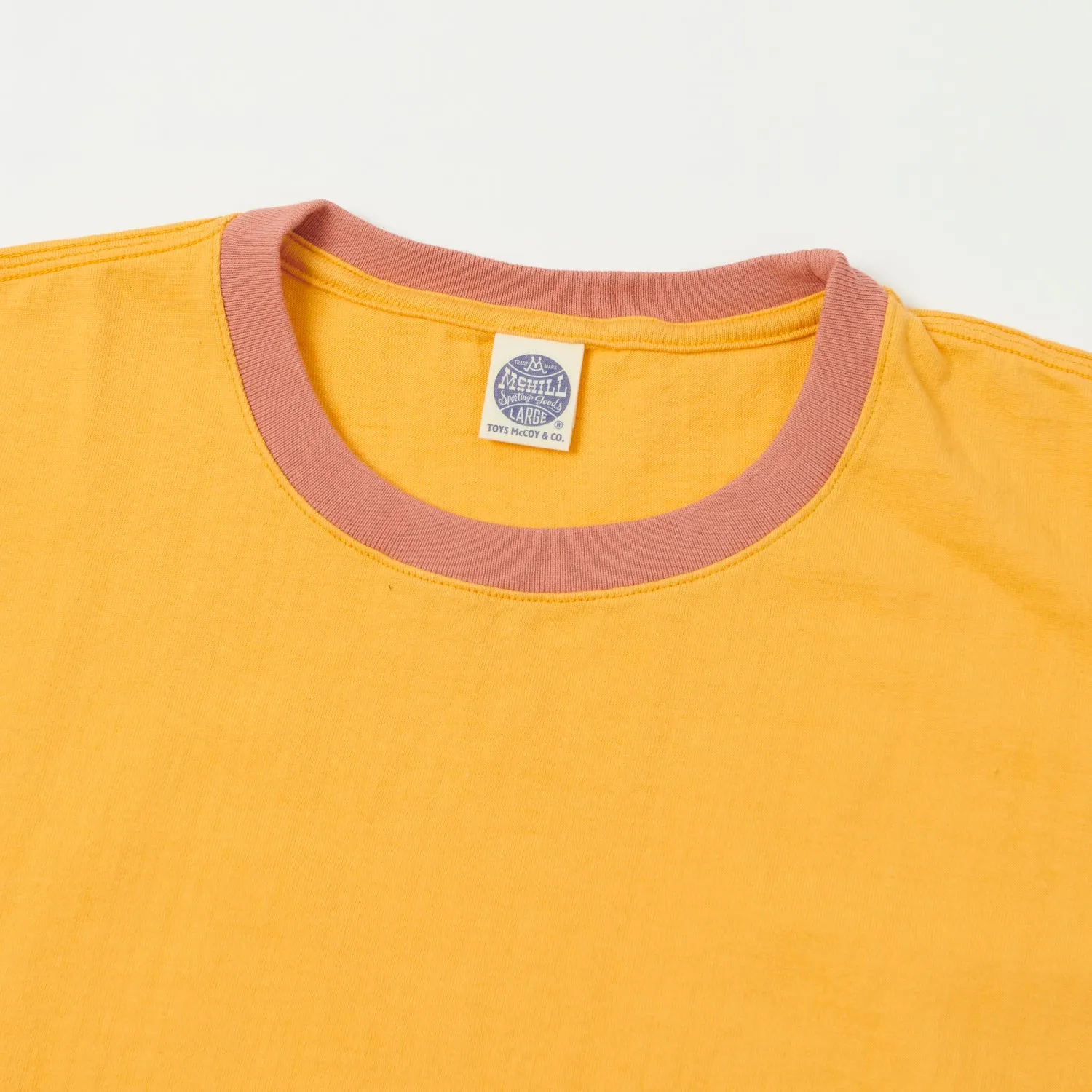 TOYS McCOY Johnny Ringer Tee - Yellow/Carrot