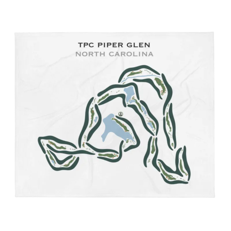 TPC Piper Glen, North Carolina - Printed Golf Courses