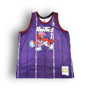 Tracy McGrady 1998-1999 Toronto Raptors Away Mitchell & Ness Swingman Jersey - Purple