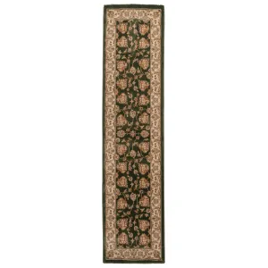 Traditional Green Runner Rug - Koa