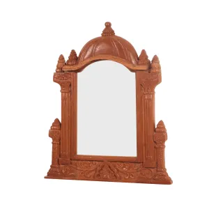 Traditional Mandir Style Mirror Frame