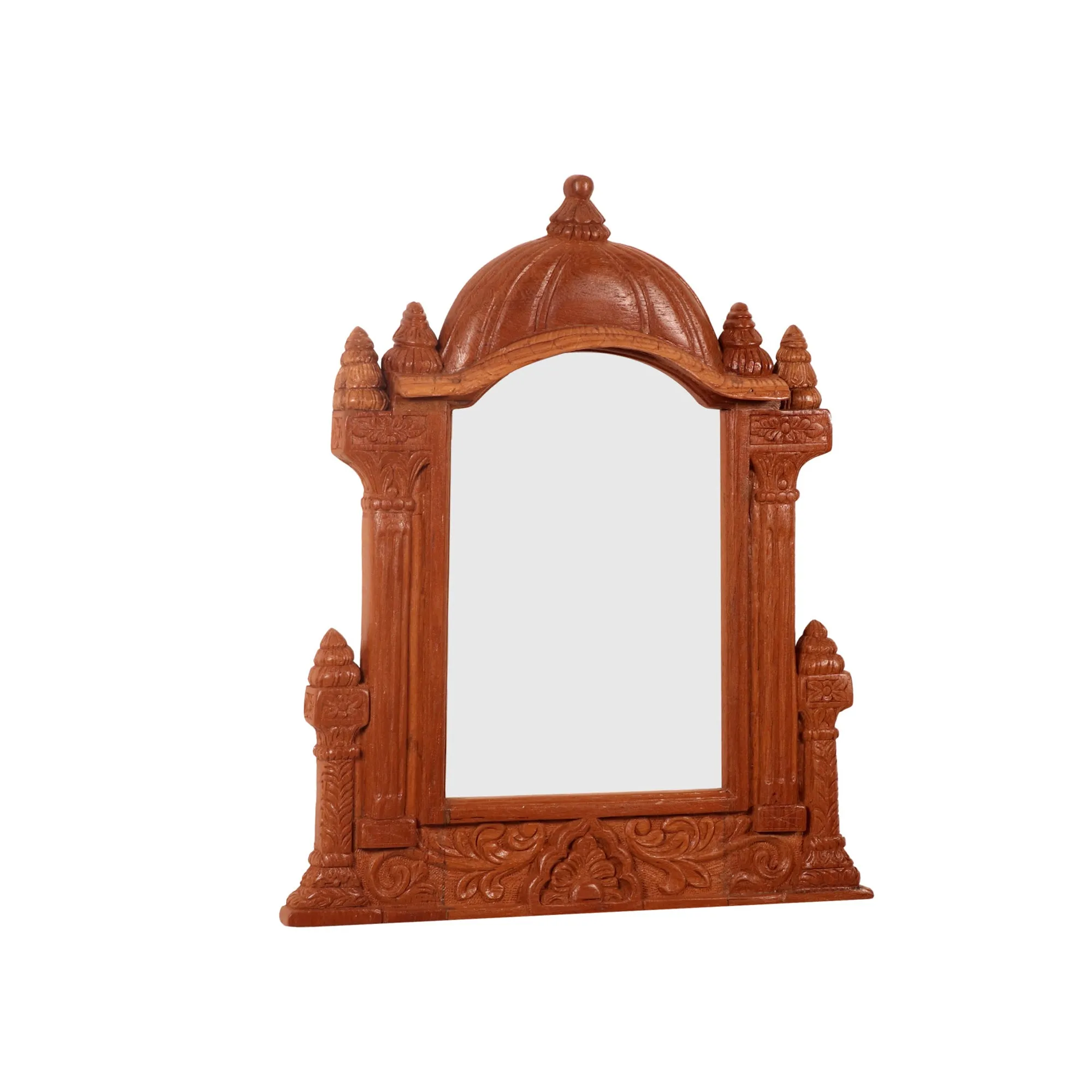 Traditional Mandir Style Mirror Frame