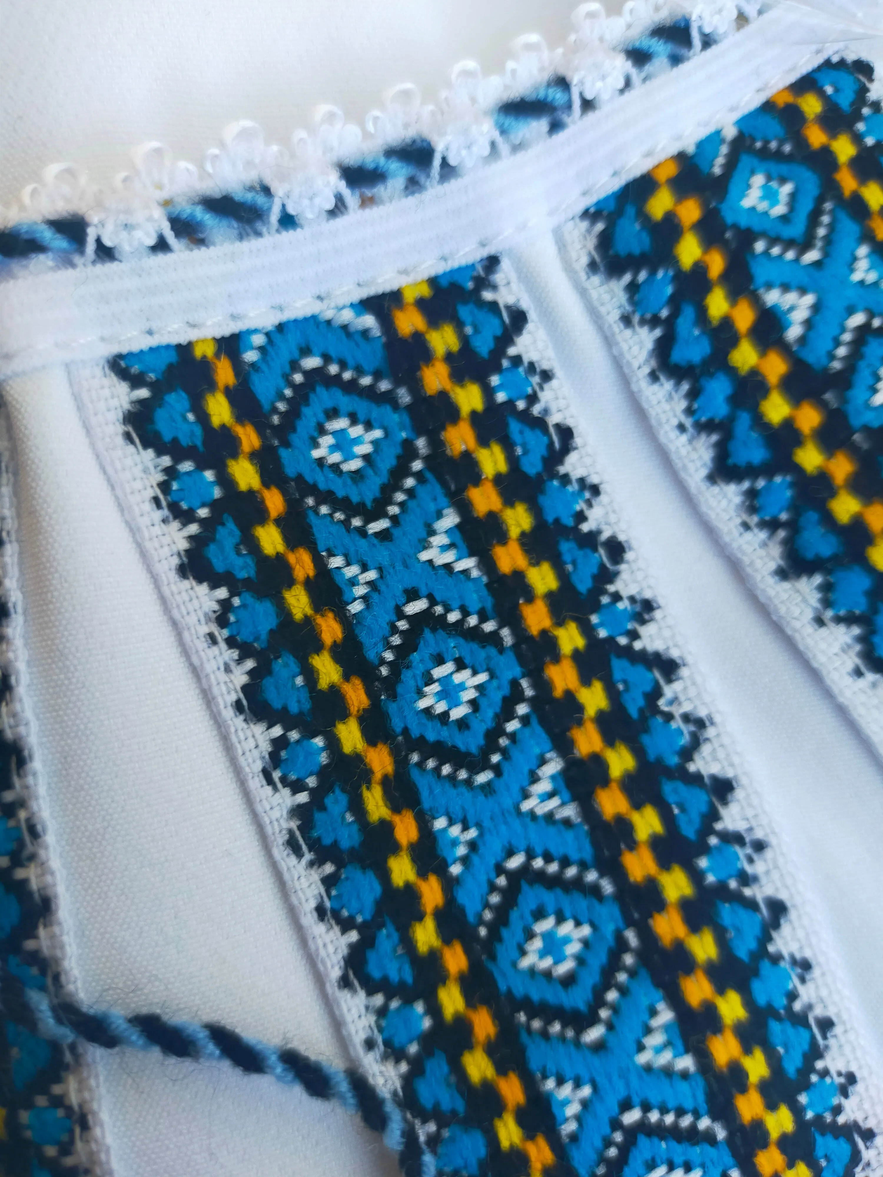 Traditional summer Ukrainian embroidered dress