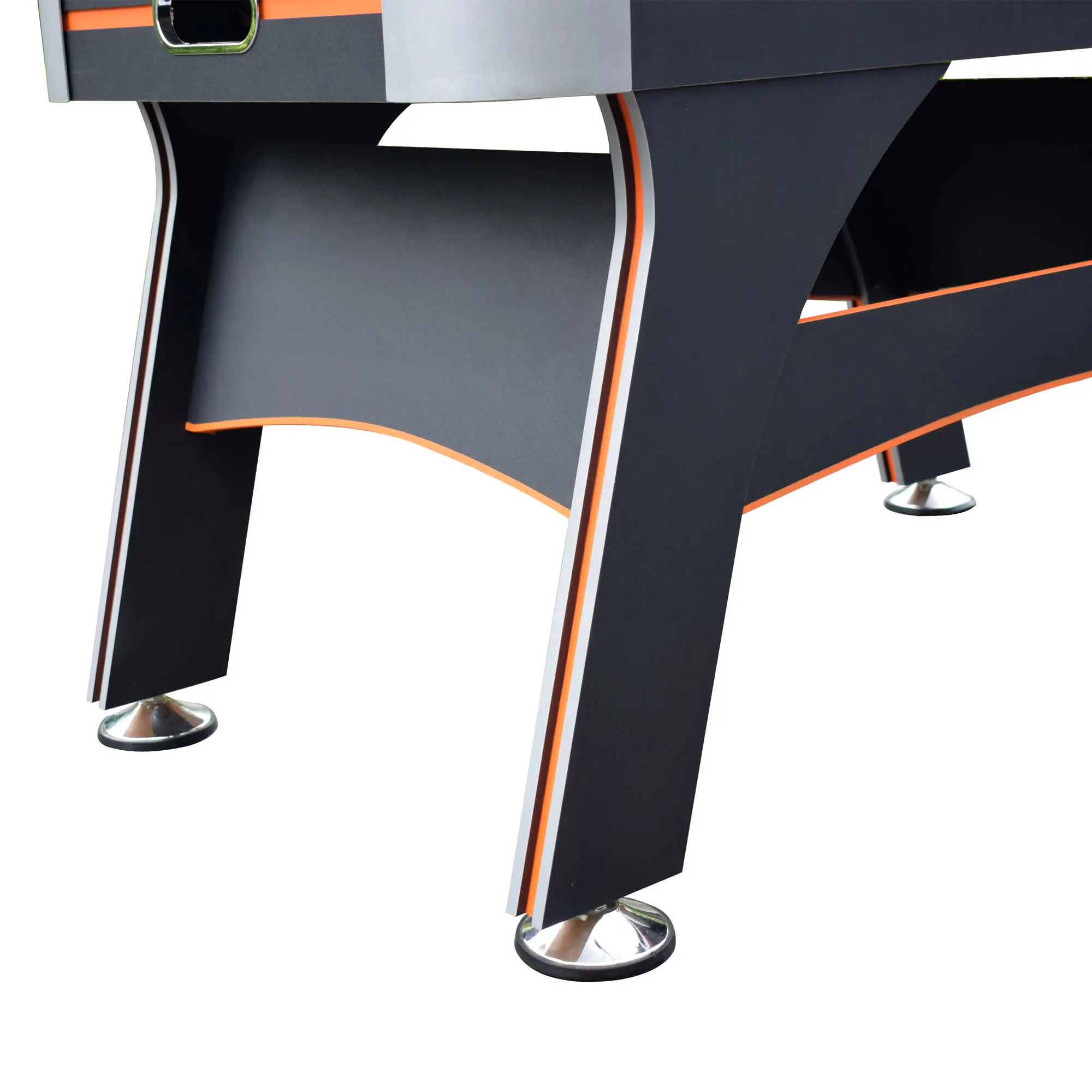 Trailblazer 56-in Foosball Table - Black Silver and Orange