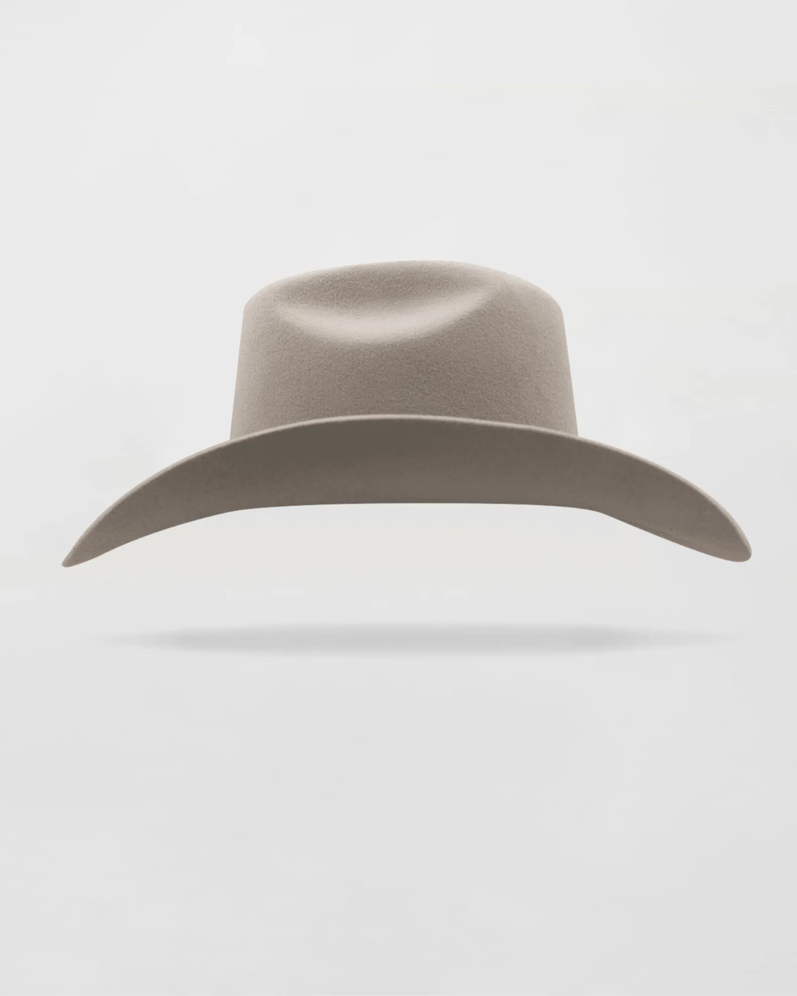 Trailblazer Hat Felt Cowboy Hat in Sliver belly