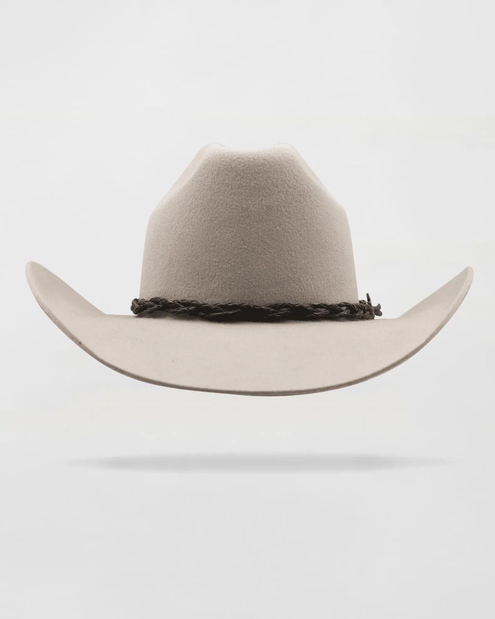 Trailblazer Hat Felt Cowboy Hat in Sliver belly