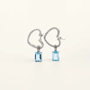 Tranquility Blue Drop Earrings