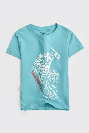 Transformers Graphic See Green Tee