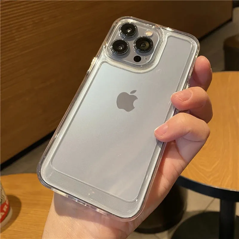 Transparent Shockproof Armor Case