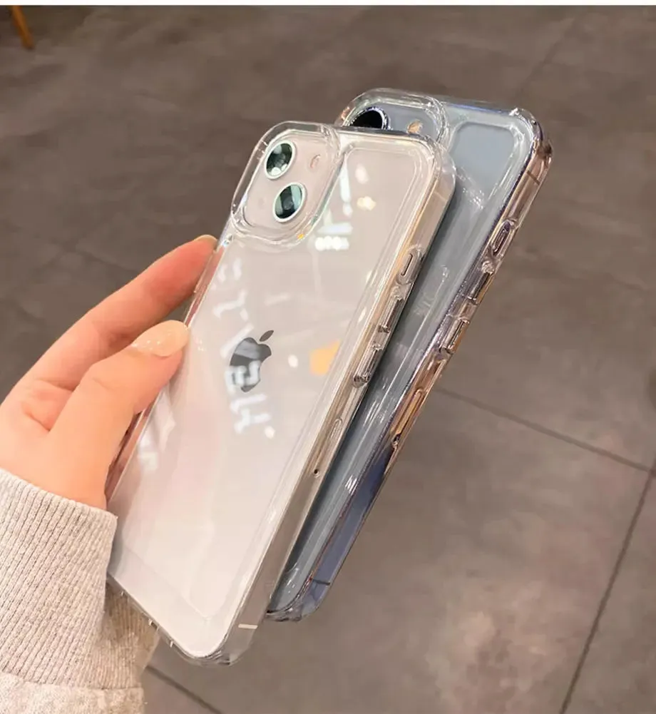 Transparent Shockproof Armor Case