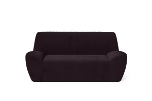 Trapani 2 Seater Sofa Purple Velvet