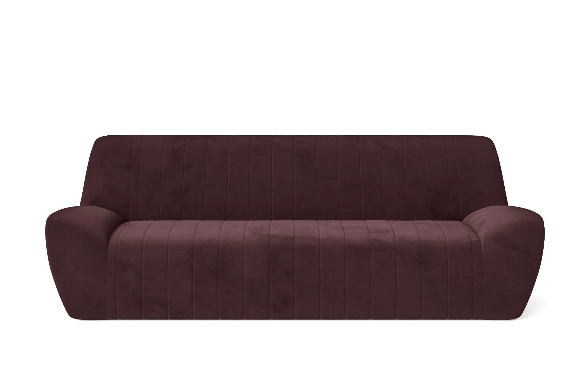 Trapani 3 Seater Sofa Grape Velvet