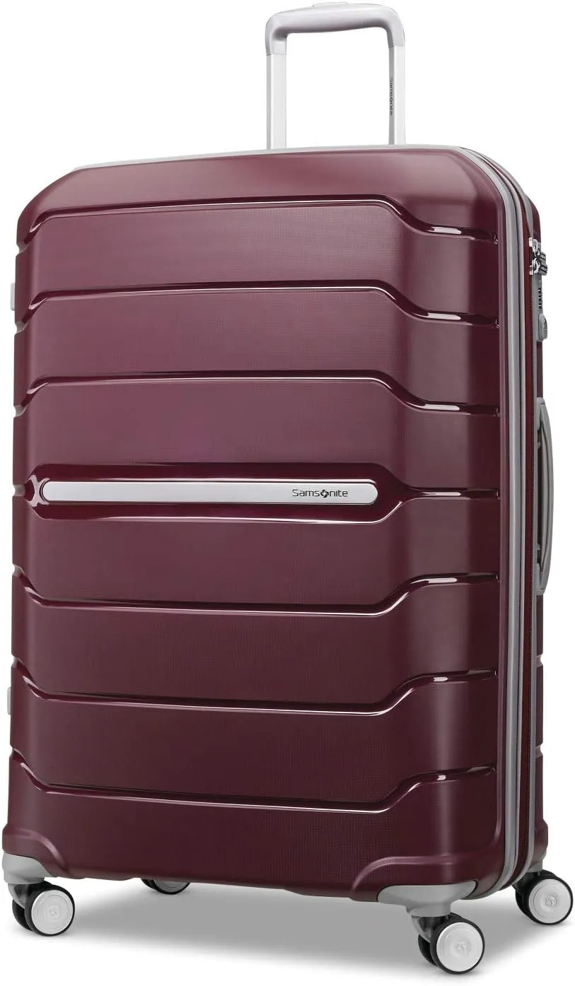 Travel Luggage, Expandable with Double Spinner Wheels