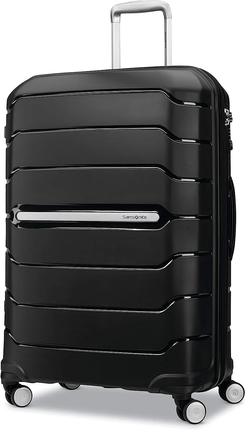 Travel Luggage, Expandable with Double Spinner Wheels