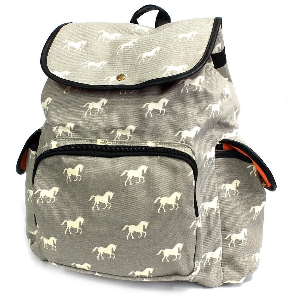 Traveler Backpacks - 3 Pocket Horses